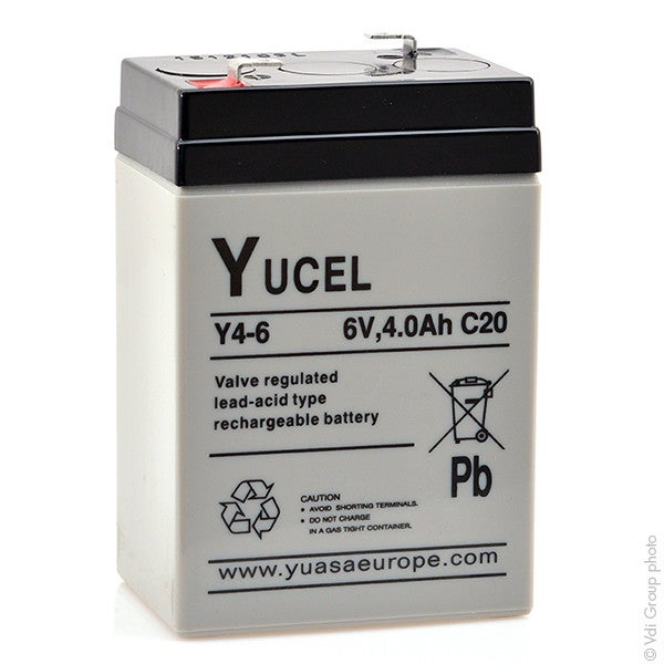 Yucel Y3.2-6 VRLA AGM 6 Volt 3.2ah Battery - Foto 9