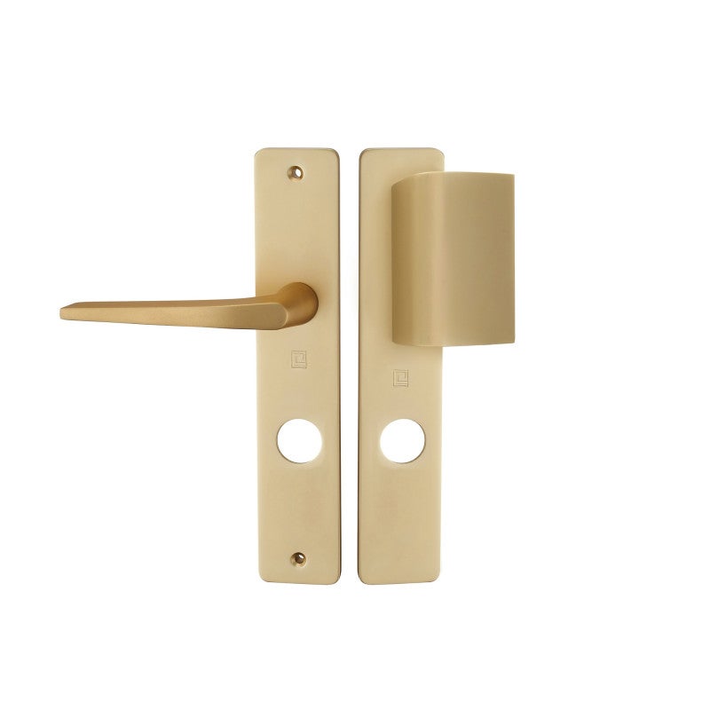 Ensemble sur plaque HIONNA à trou diamètre 22,5mm palière champagne HERACLES B HIONNA 11 - 2