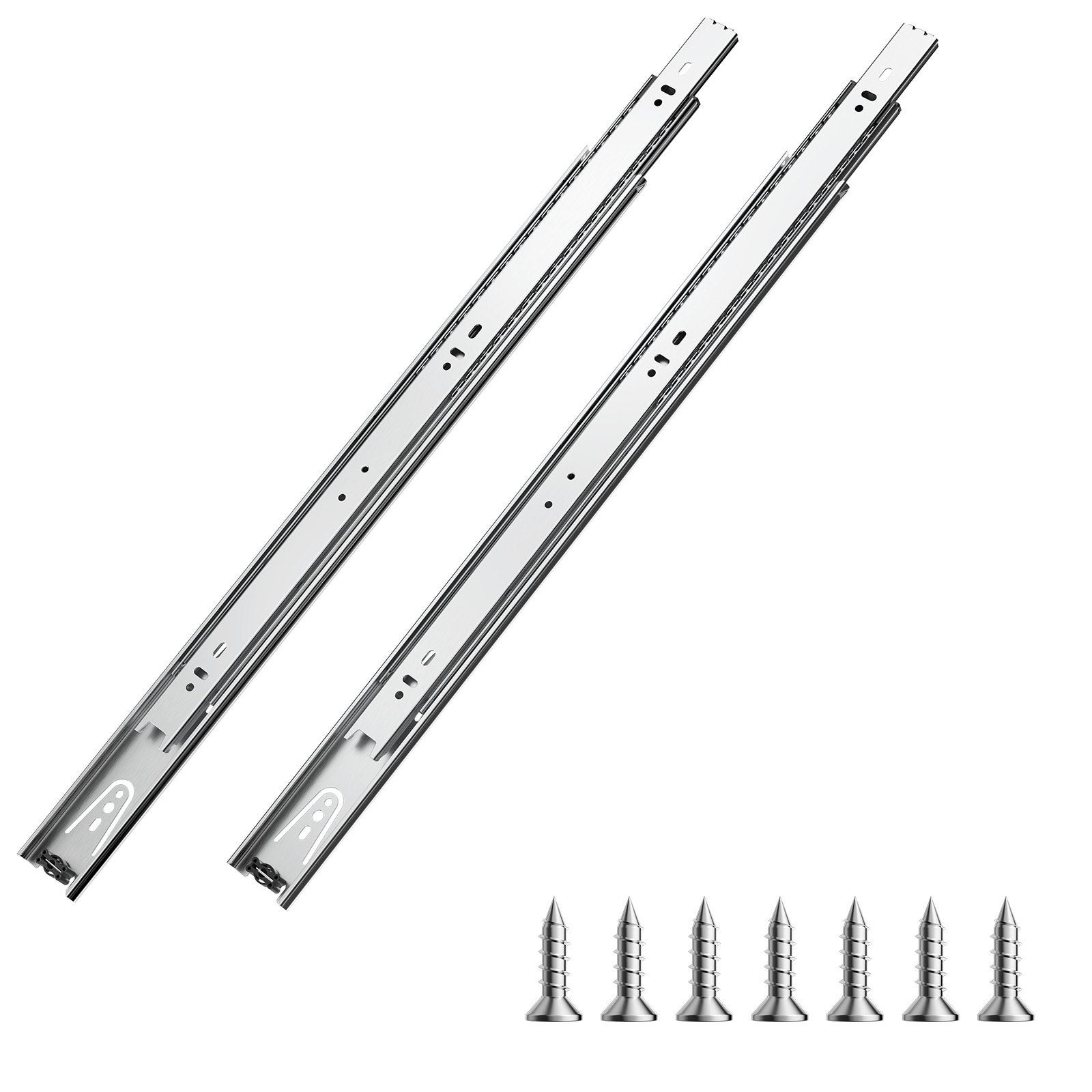 Glissières de Tiroir 6 Paires Coulisses Tiroir à Billes 406,4 mm