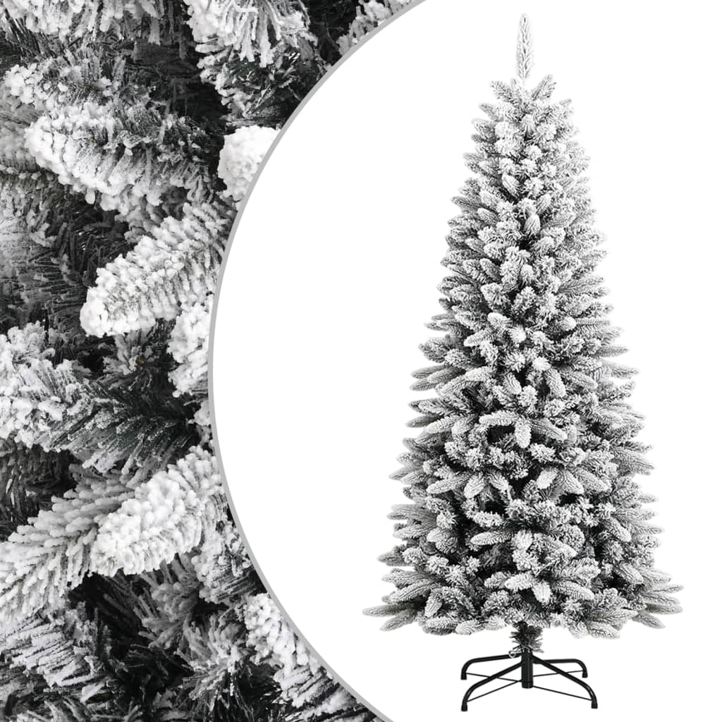 Sztuczna choinka pokryta śniegiem, 150 cm, PVC i PE