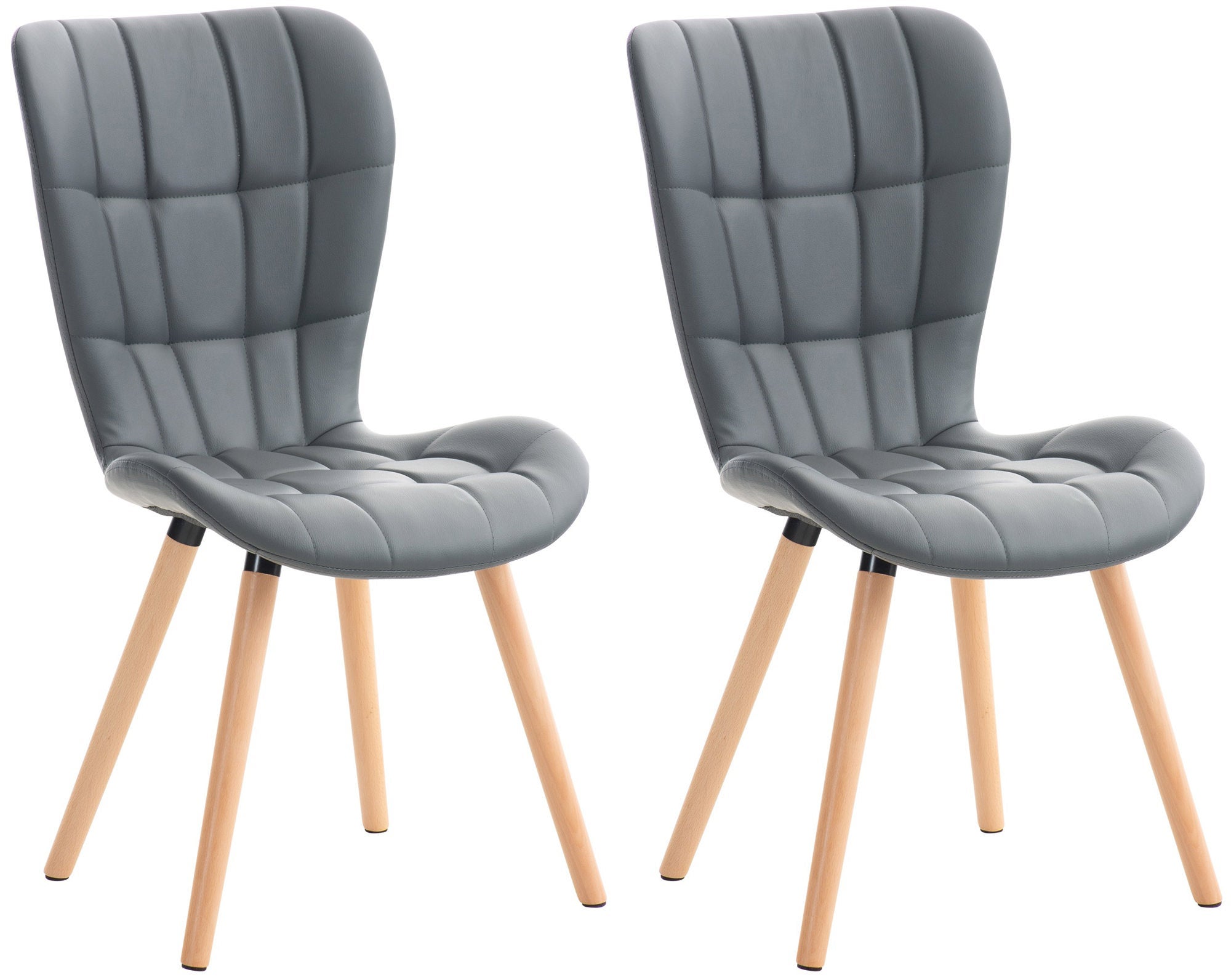 Lot De 2 Chaises De Bar COSTWAY - Dossier Haut - Métal Et Tissu - Charge 180 Kg - 66x62x114 Cm - Café