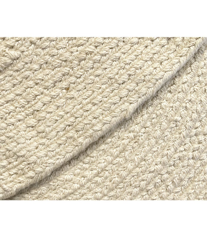 Hamid - Alfombra Nansa Interior/Exterior Crema Redonda 120x120 - 8