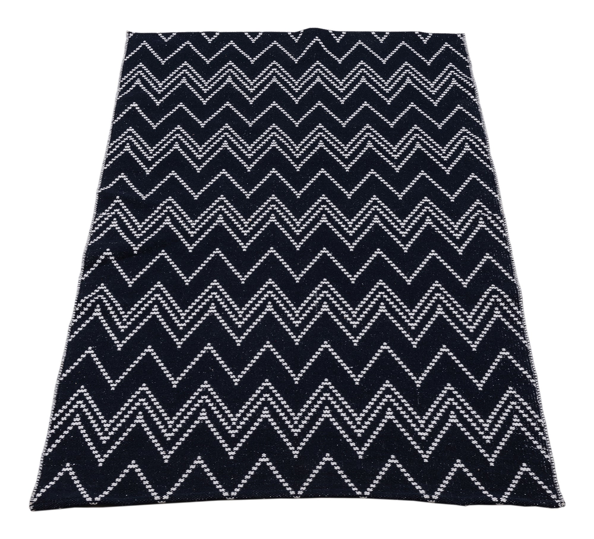 Nowy projekt Oryginalny autentyczny ręcznie robiony kilim Indie 200x140 cm