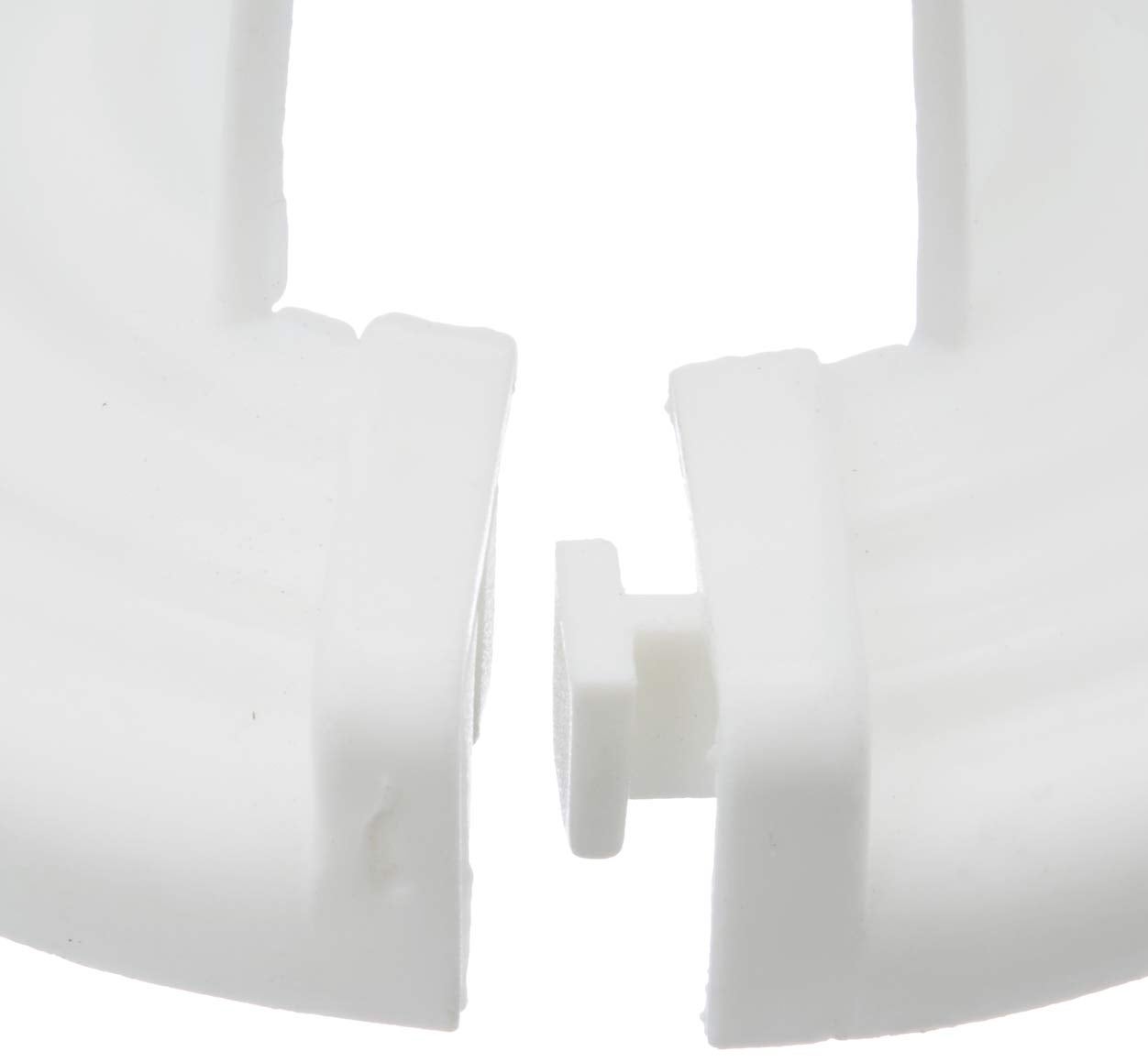 Rosone apribile copritubo universale bianco 434200PB - - GIUSEPPE TIRINNANZI - - - 2