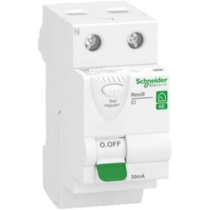 Disjoncteur Différentiel Schneider IID 2P 40A 30mA Type A - Blanc A9Z21240
