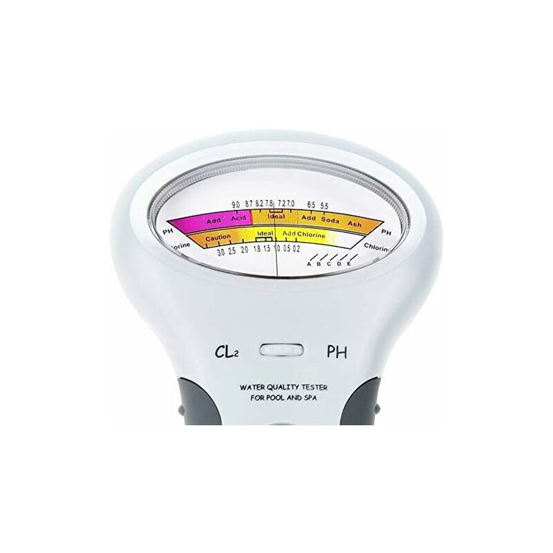 Qualité Eau Testeur,Portable Numérique Moniteur,Ph Eau Testeur Analyse Chlore Piscine Kit Test - 3