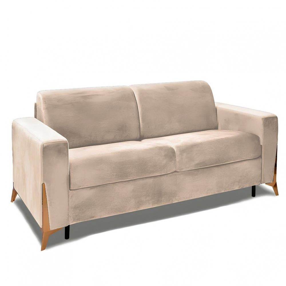 Canapé express CALYPSO convertible 120cm sommier lattes matelas ...