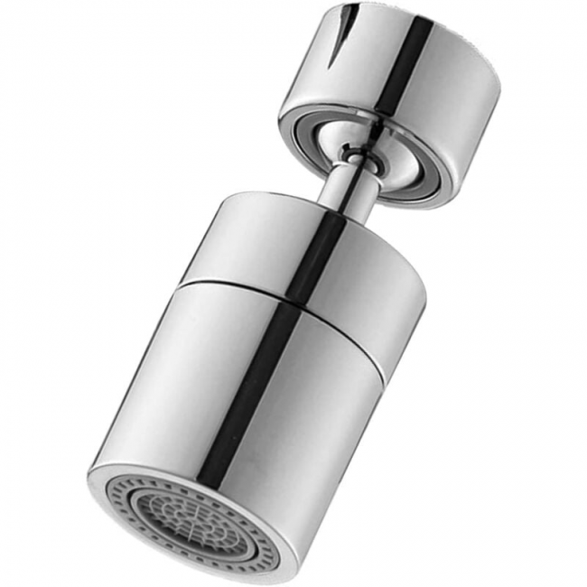 Perlator kranu 360 stopni, filtr oszczędzający wodę, obrotowa głowica kranu kuchennego, 2 tryby, regulowana głowica prysznicowa