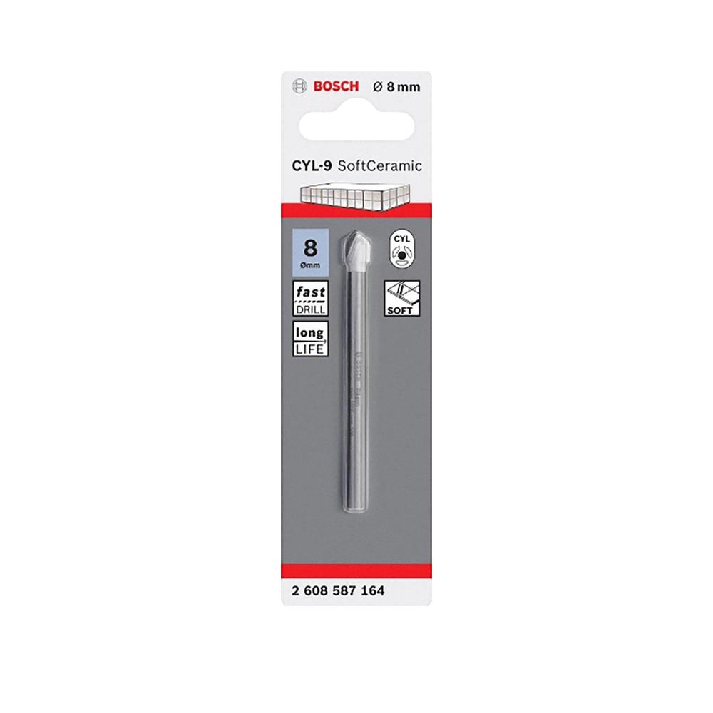 Bosch Professional - Foret 8mm verre et carrelage CYL-9 8x80mm SoftCeramic - 2608587164 - 3