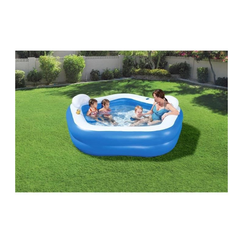 Piscine gonflable familiale 213x206x69 cm 54153 - 4