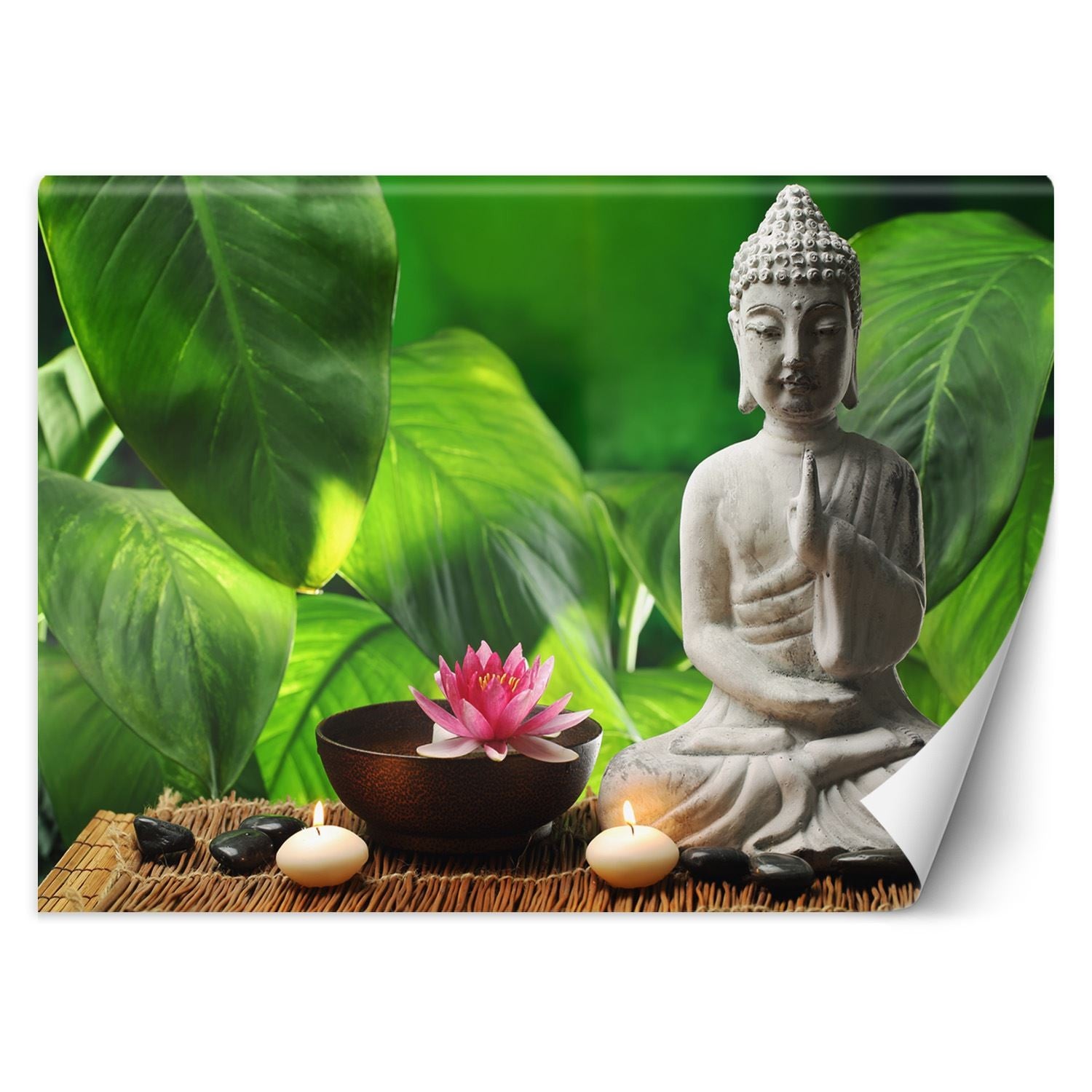 Fototapeta, Figurka Buddy zen spa 100x70