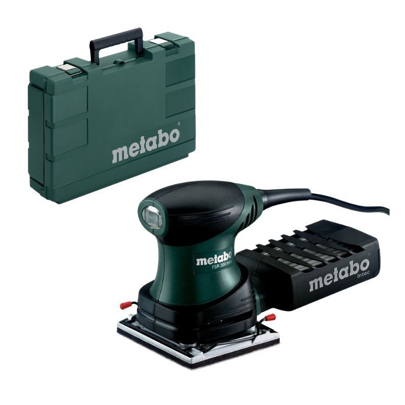 Wibracyjna szlifierka Metabo FSR 200 Intec lekka i mocna z systemem zbierania pyłu