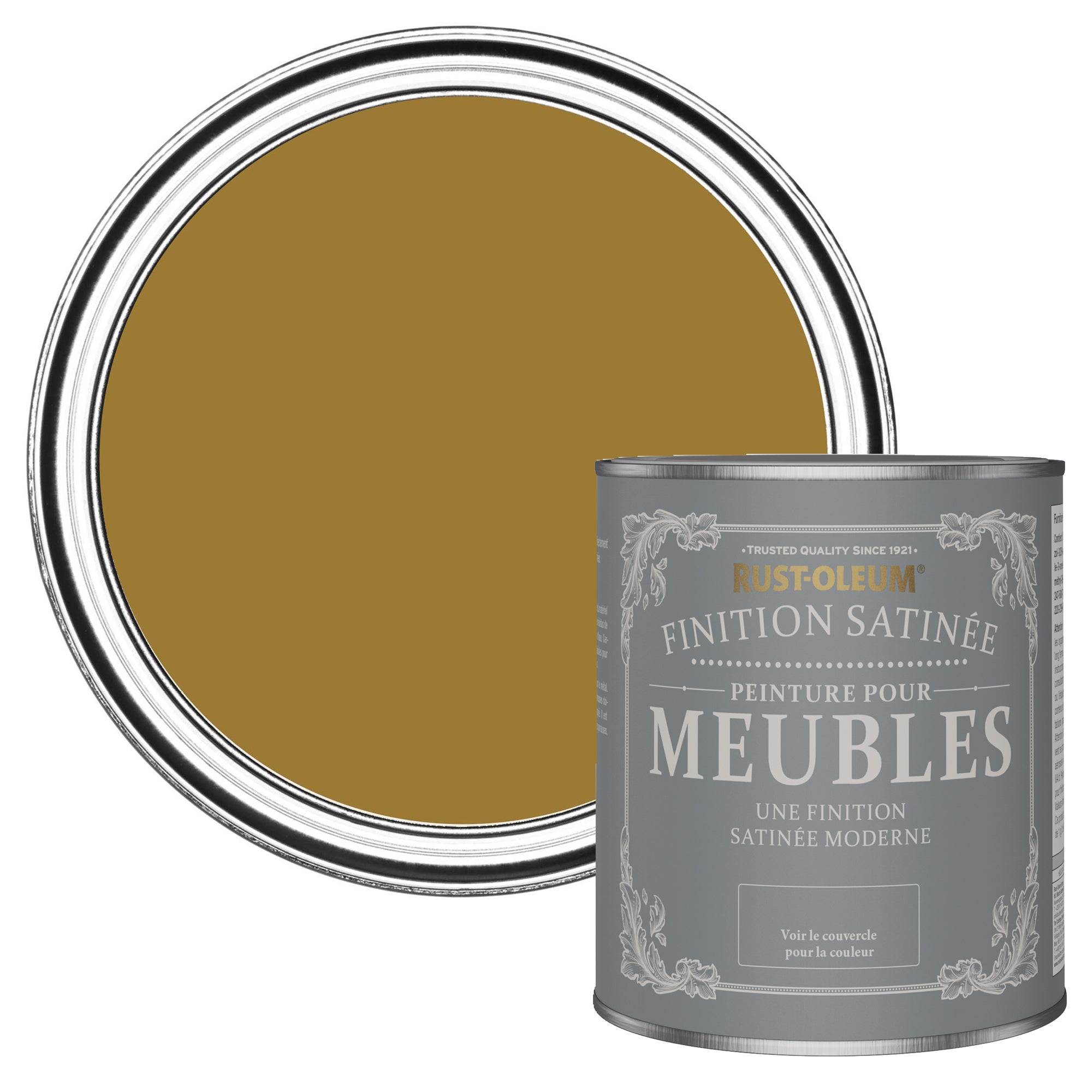 Peinture Jaune pour Meubles, Finition Satinée RUST-OLEUM - Moisson ...