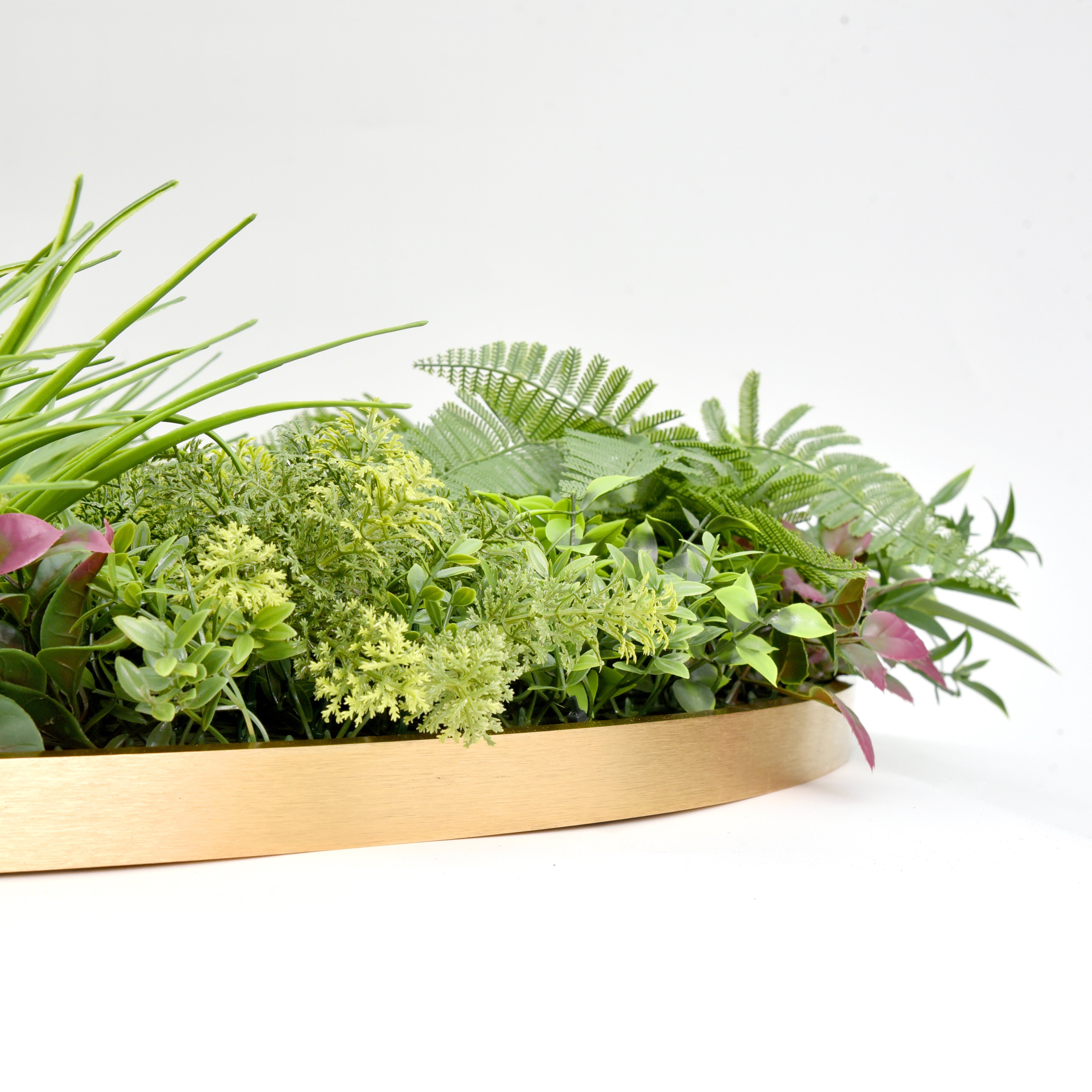 Cuadro Vegetal Artificial NATURING MONDE Agatha - 100 cm diámetro - 3