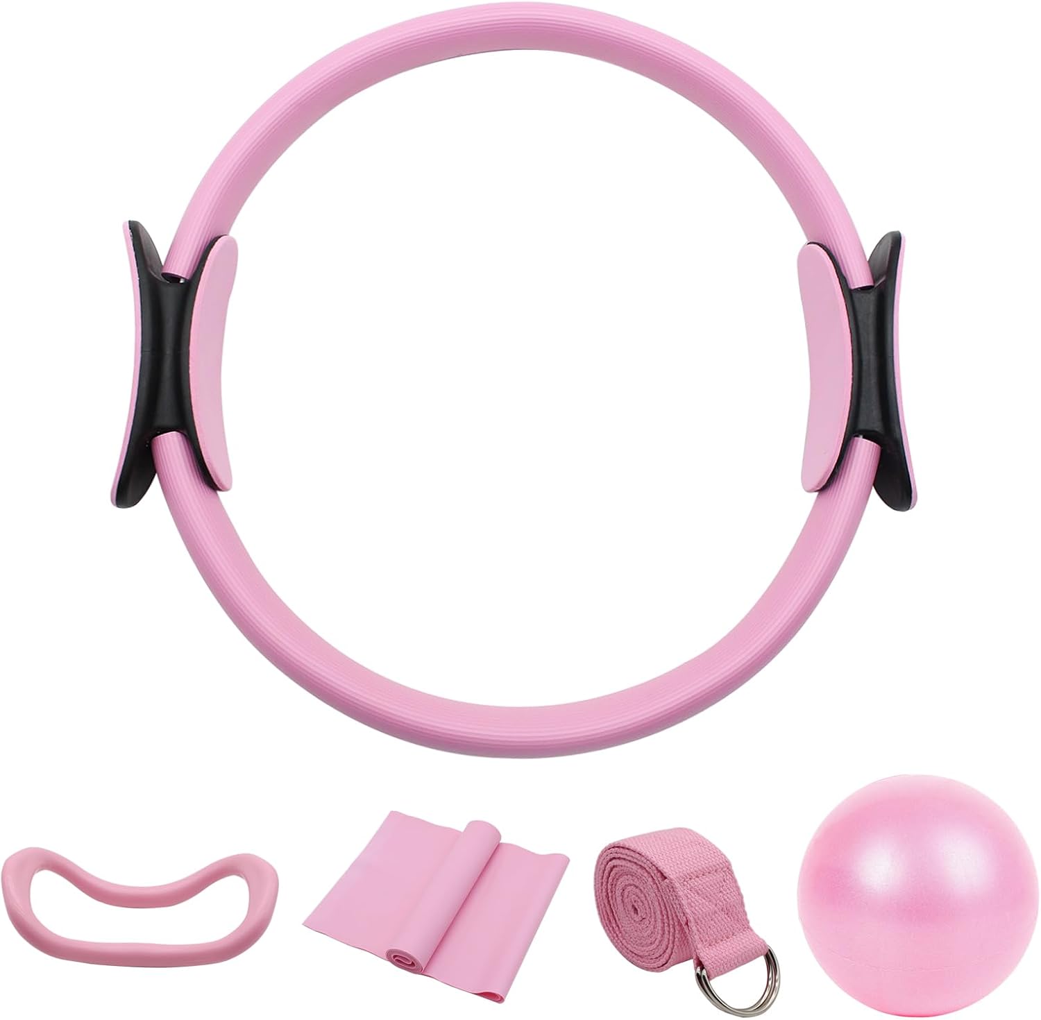 Set Pilates Completo Con Anello Magico, Palla E Fasce – PALECLOUDS - 3