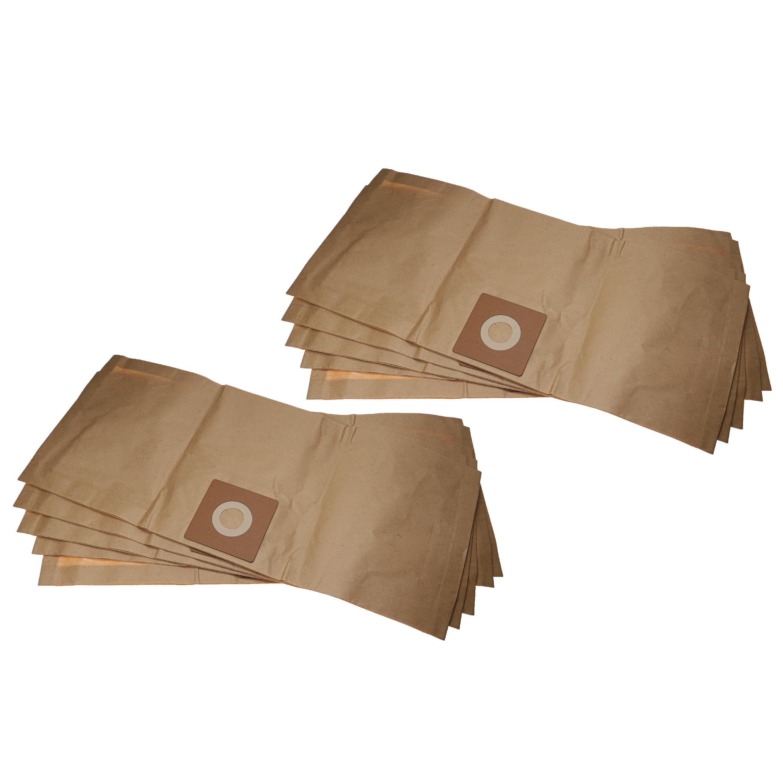Vhbw 20 Sacs Aspirateur Papier Compatibles Kärcher NT 35/1 Eco, NT 351 Eco, NT 361 - Longue Durée