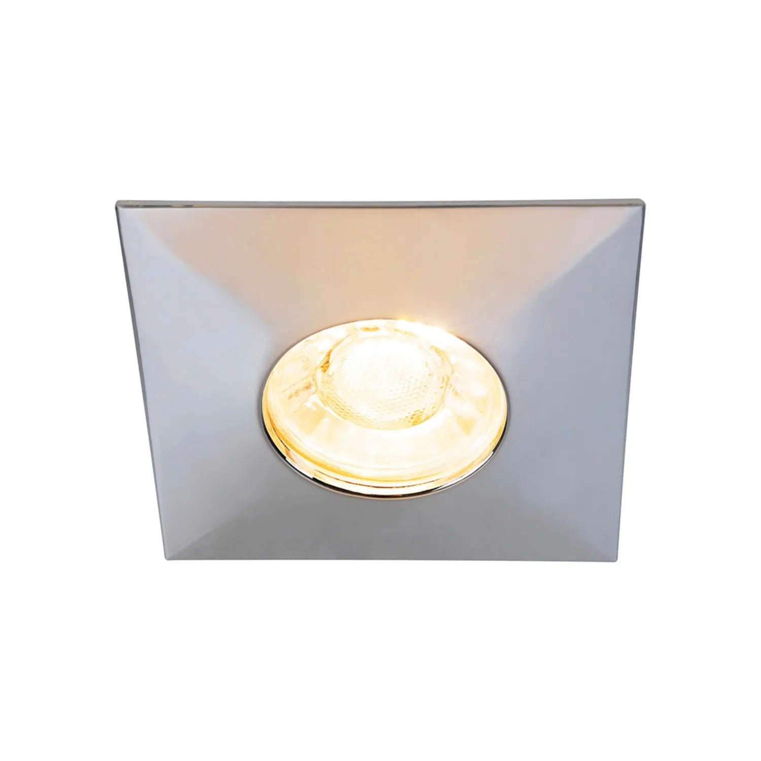 Zestaw 3 oczek sufitowych Randy chromowana 1xx4W kwadratowa IP44 wym: 7,8 x 7,8 cm tworzywo sztuczne Rabalux