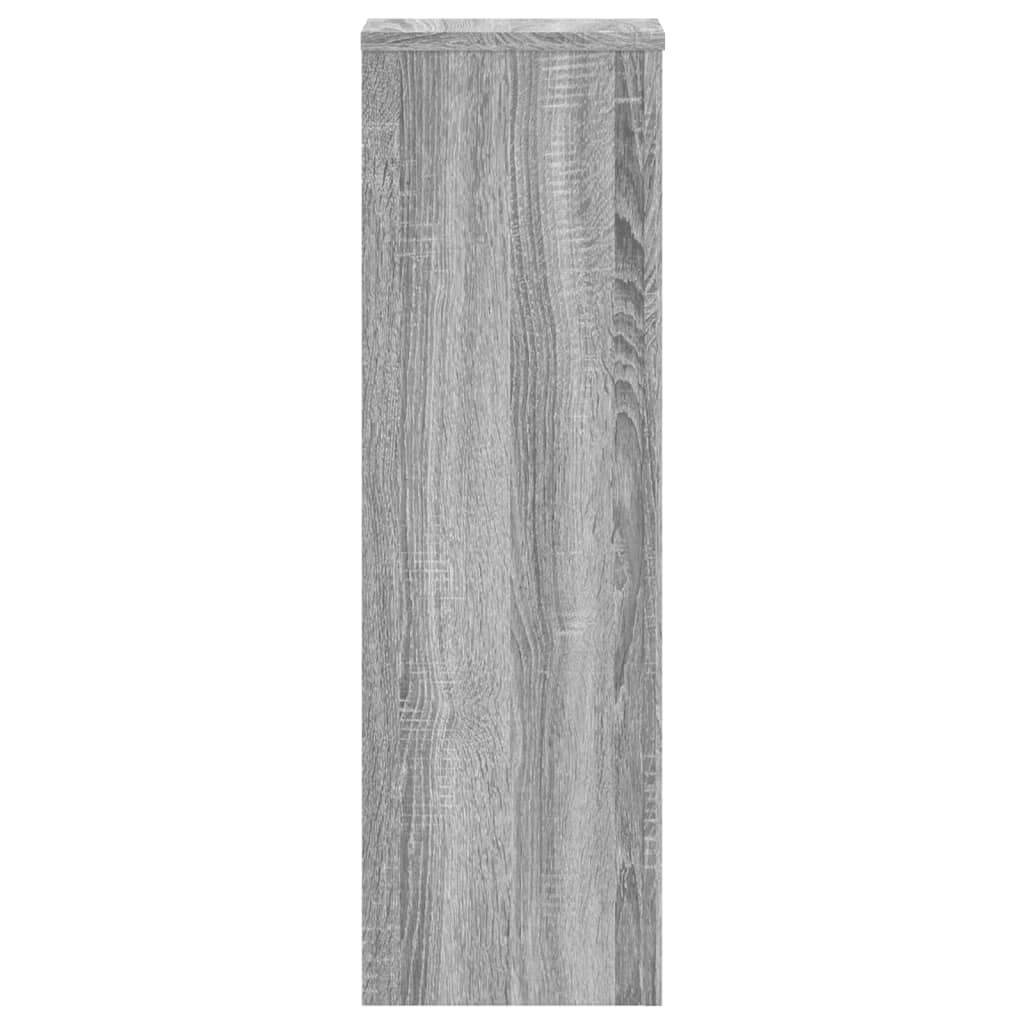 Maison Exclusive - Supports pour plantes 2 pcs sonoma gris bois d'ingénierie - 5