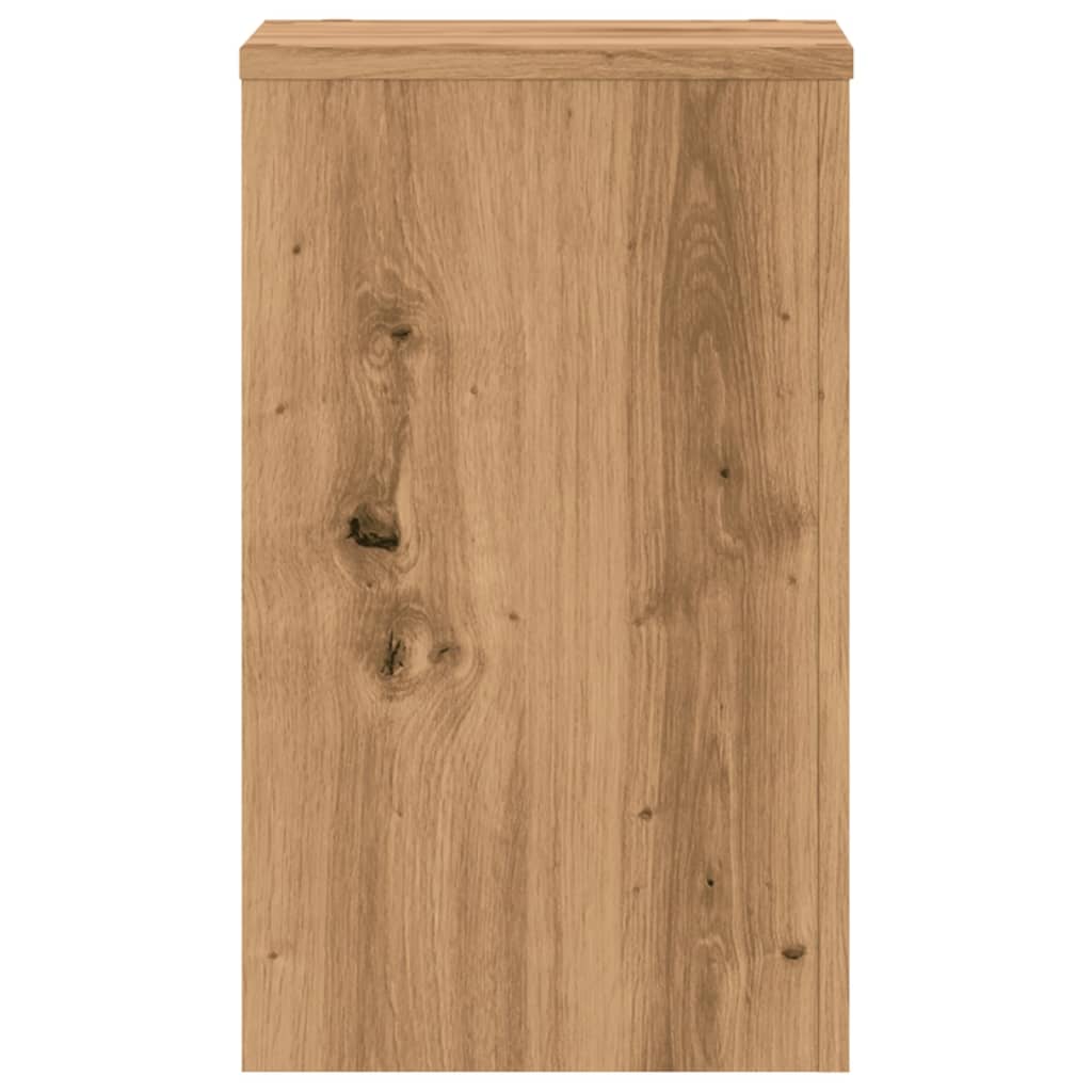 Maison Exclusive - Supports pour plantes 2 pcs chêne artisanal bois ingénierie - 5