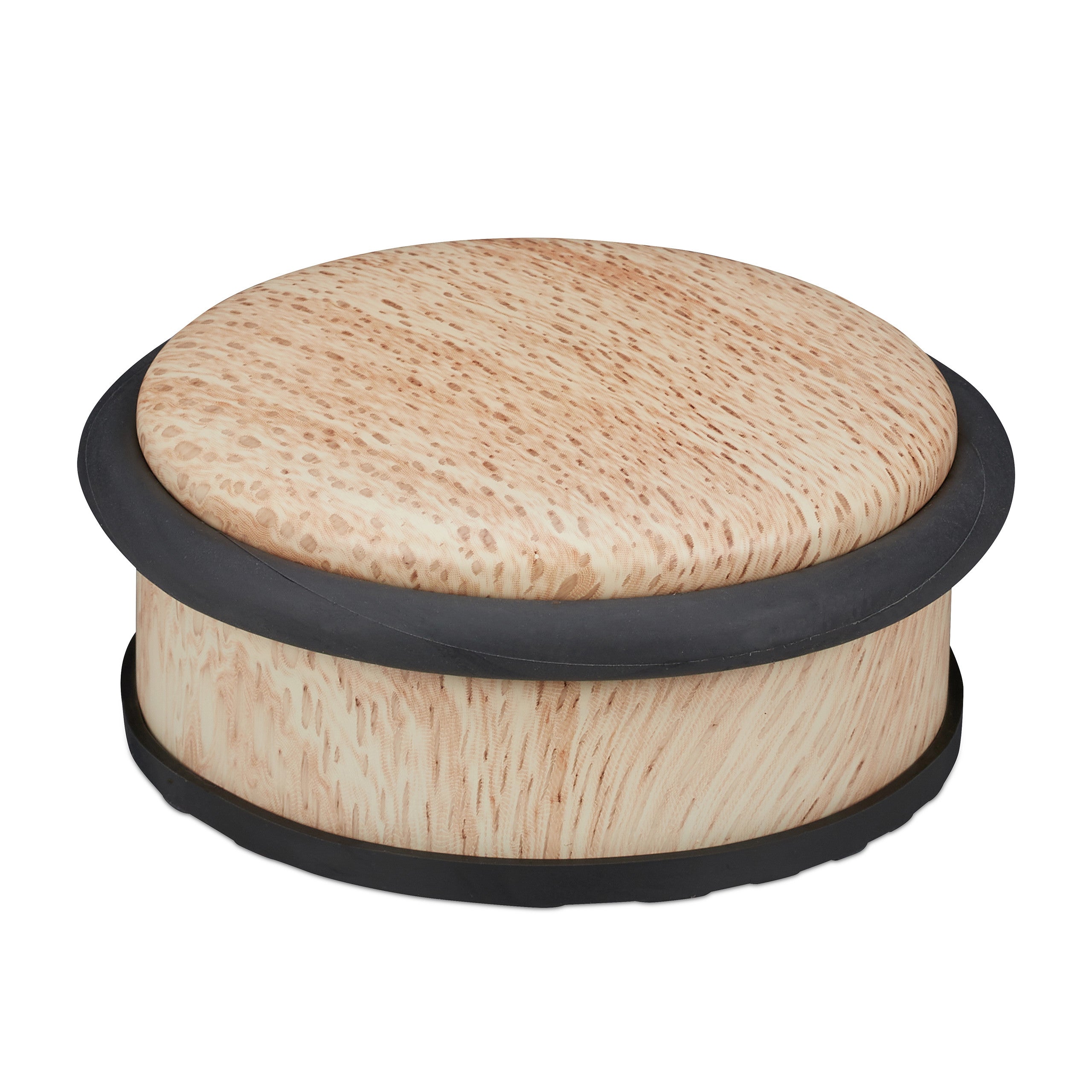 Relaxdays Butoir De Porte, Lourdes Portes, Acier Inox Caoutchouc Plat Cale A Aspect Boise 5 X 10 5 Cm Brun Rouge 84663899