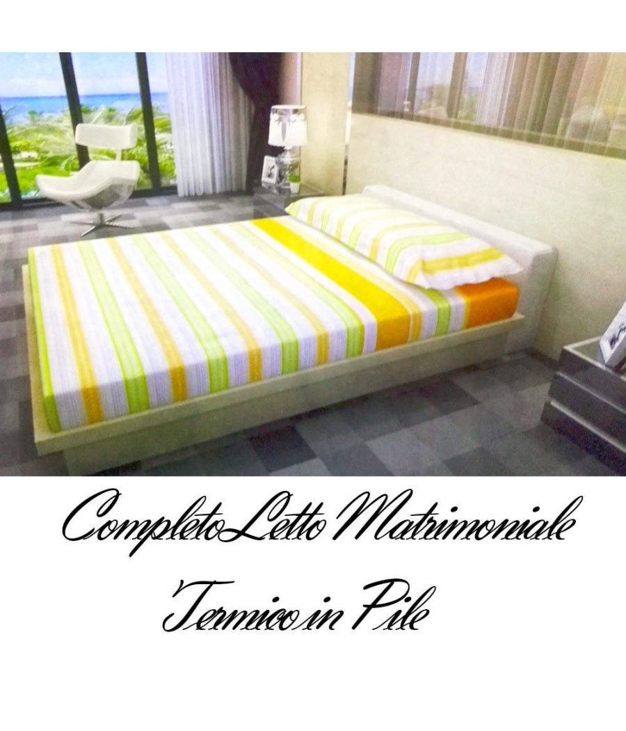 Completo di lenzuola per letto una piazza e mezza in pile - euroricami viterbo Completo di lenzuola per letto una piazza e mezza in pile - euroricami viterbo