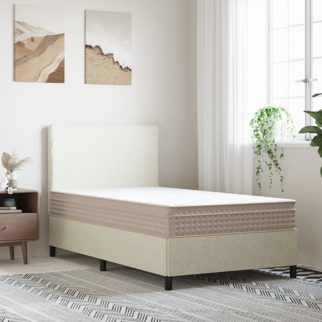Matelas TANHK à mémoire 100x190 cm,Mi-ferme,Orthopédique,Hypoallergénique,Housse amovible,Fabriqué en Italie - Maison