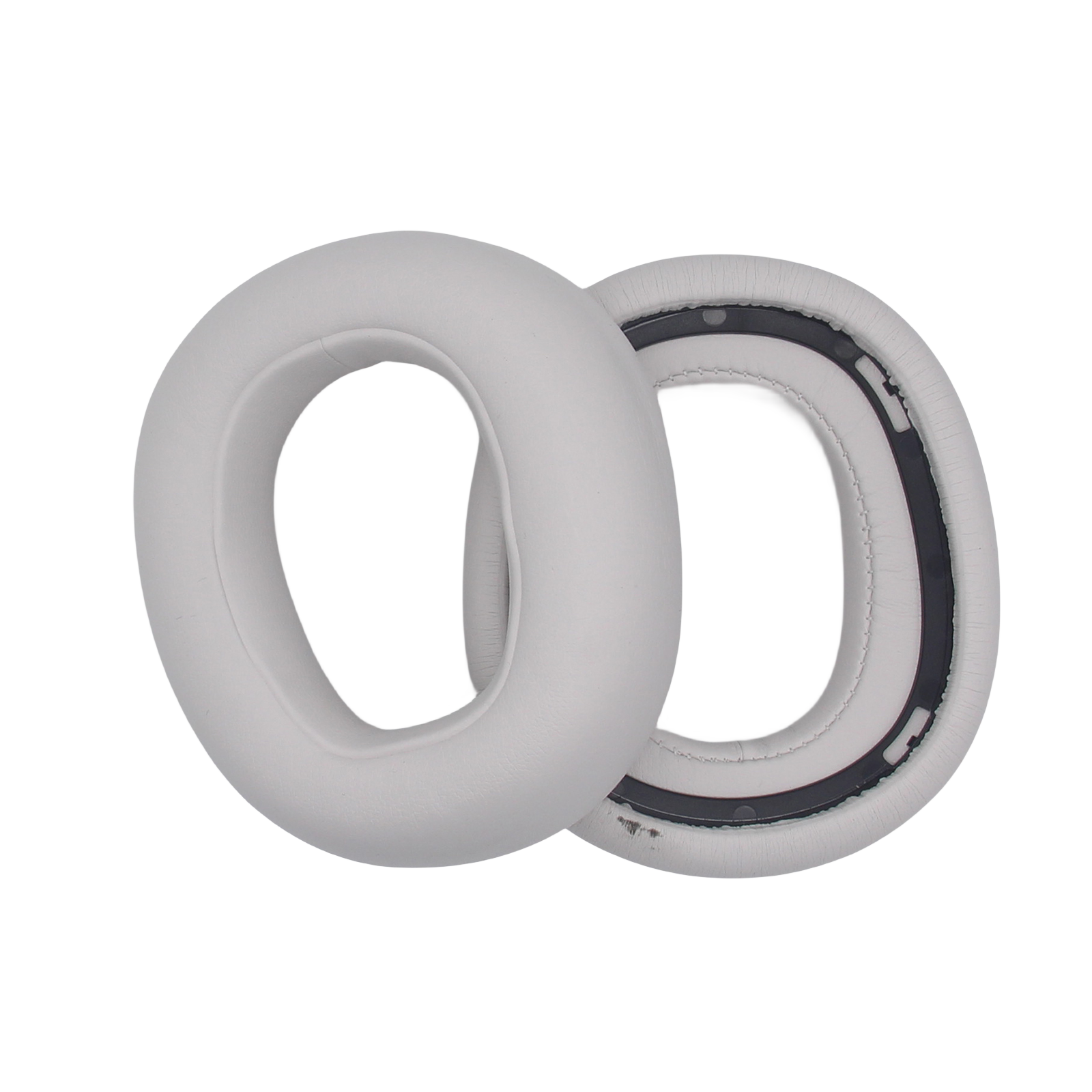 Cuscinetti Auricolari Di Ricambio In Pelle Proteica Per Evolve2 65/40 E Elite 45H – Memory Foam, 1 Paio, Facili Da Montare