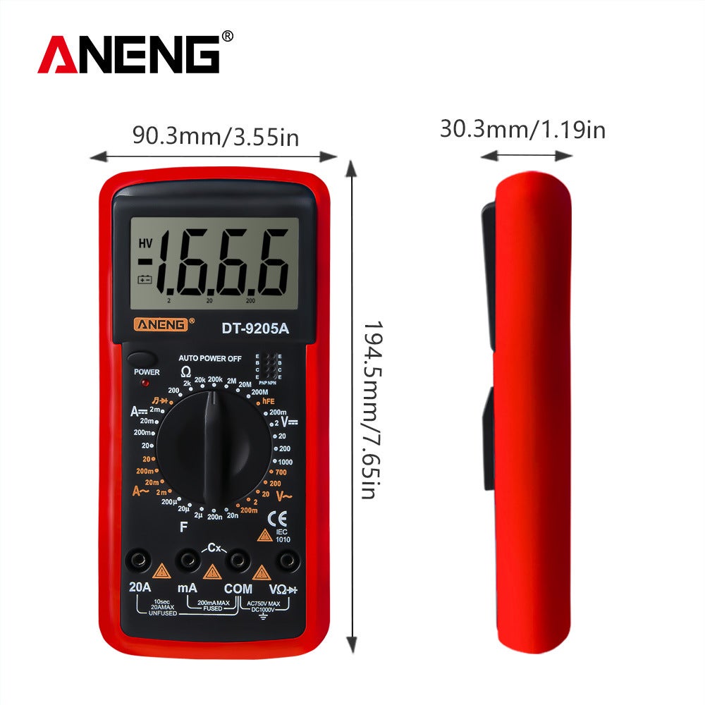 HT Italia HT12 Multimetro Digitale Tascabile Con Pinza - Foto 9