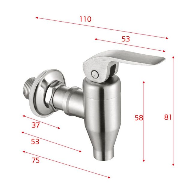 Pompa Meccanica Per L'acqua In Bottiglia. Icona Lineare Dell'erogatore - Foto 7