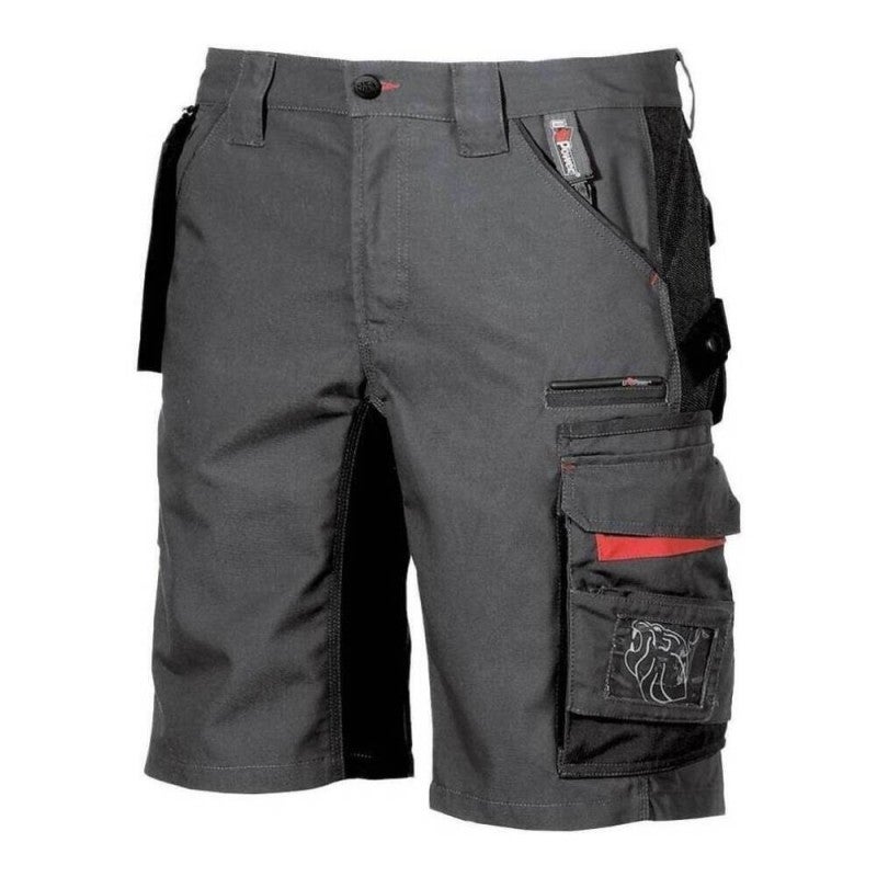 U-Power - Bermuda de travail gris foncé START - Gris Foncé - 50 - 3