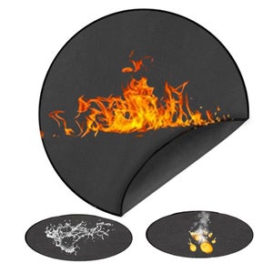 Tappetino Ignifugo (150x100 Cm) Per Barbecue Esterno, Impermeabile, Pr - Foto 2