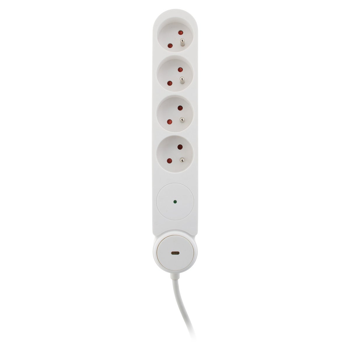 IECOPOWER USB ultiprise 10 Prises, parafoudre avec 4 Ports USB, 3680W
