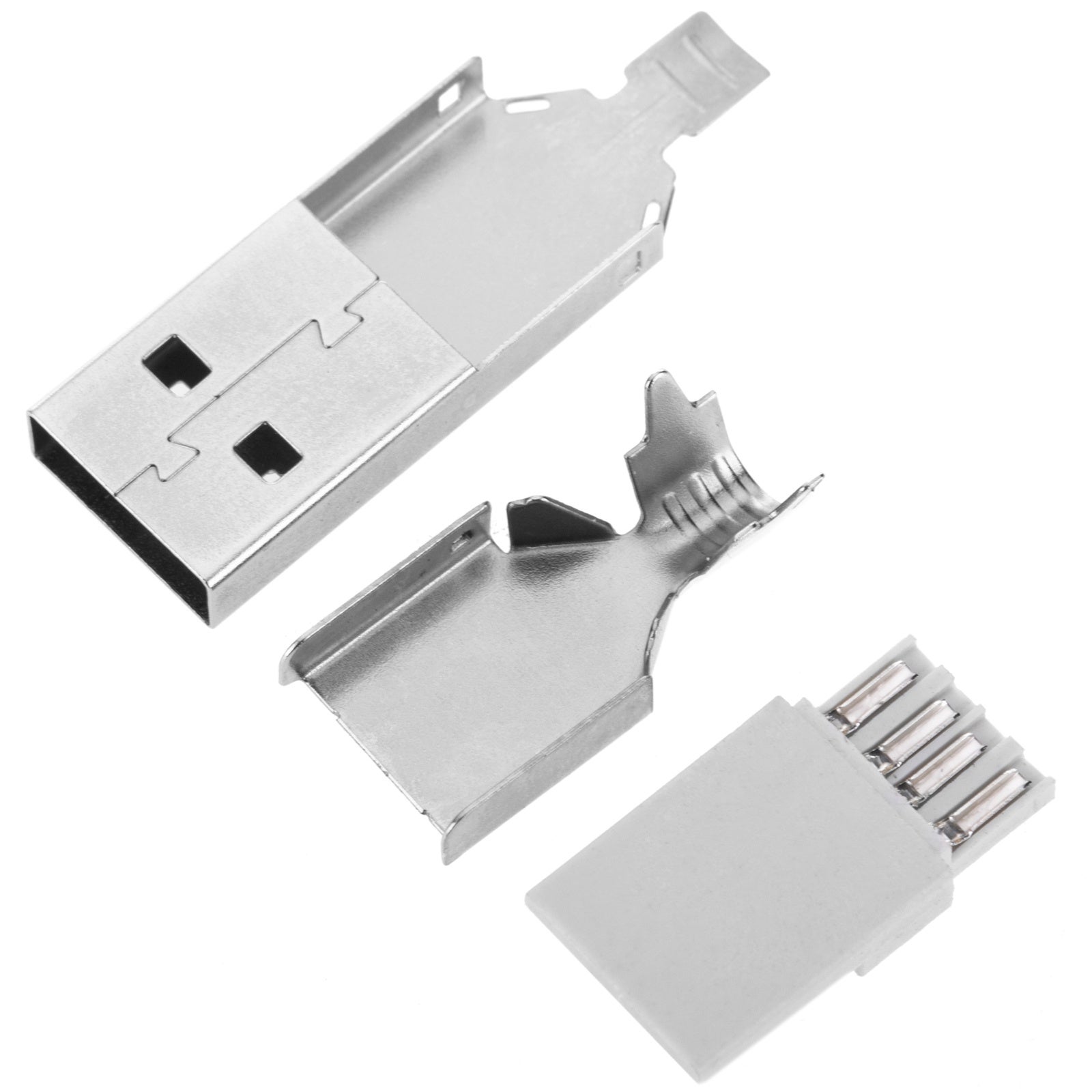 Connettore a saldare maschio USB tipo A - 2