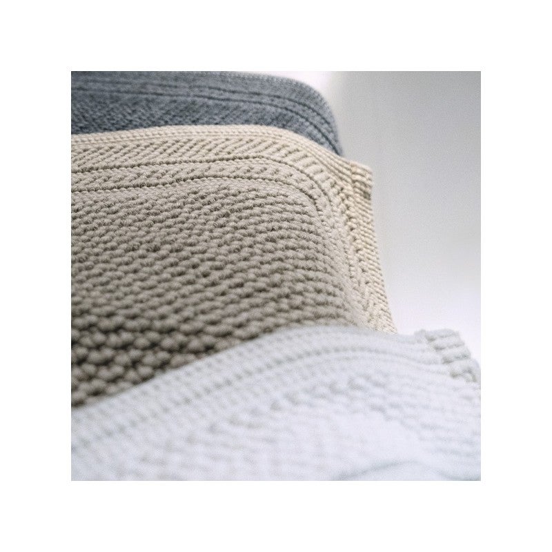 Tapis de bain Coton FLAIR 50x80cm Blanc Elements by Spirella - 2