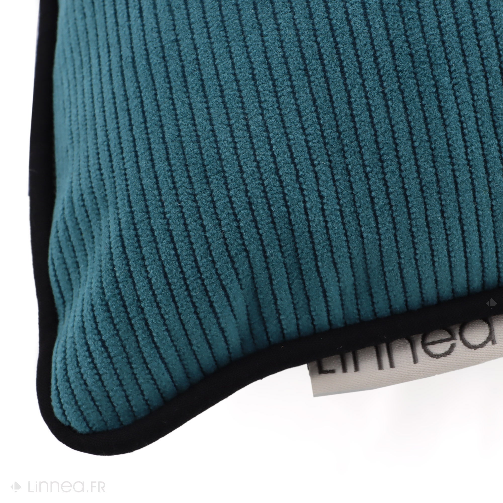Housse de coussin 40x40 cm STARSKY Bleu Canard - 2