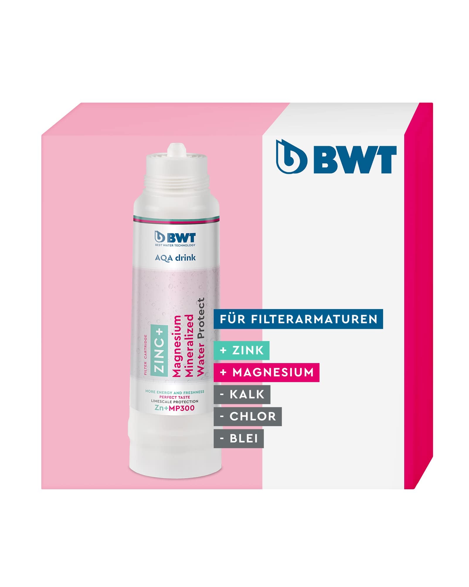 Filtro Acqua Ricambio Per Brocche Zerowater - 6 Stadi, Rimuove 99.9% Piombo, Cloro, Fluoruro, TDS 0, Certificato TUV