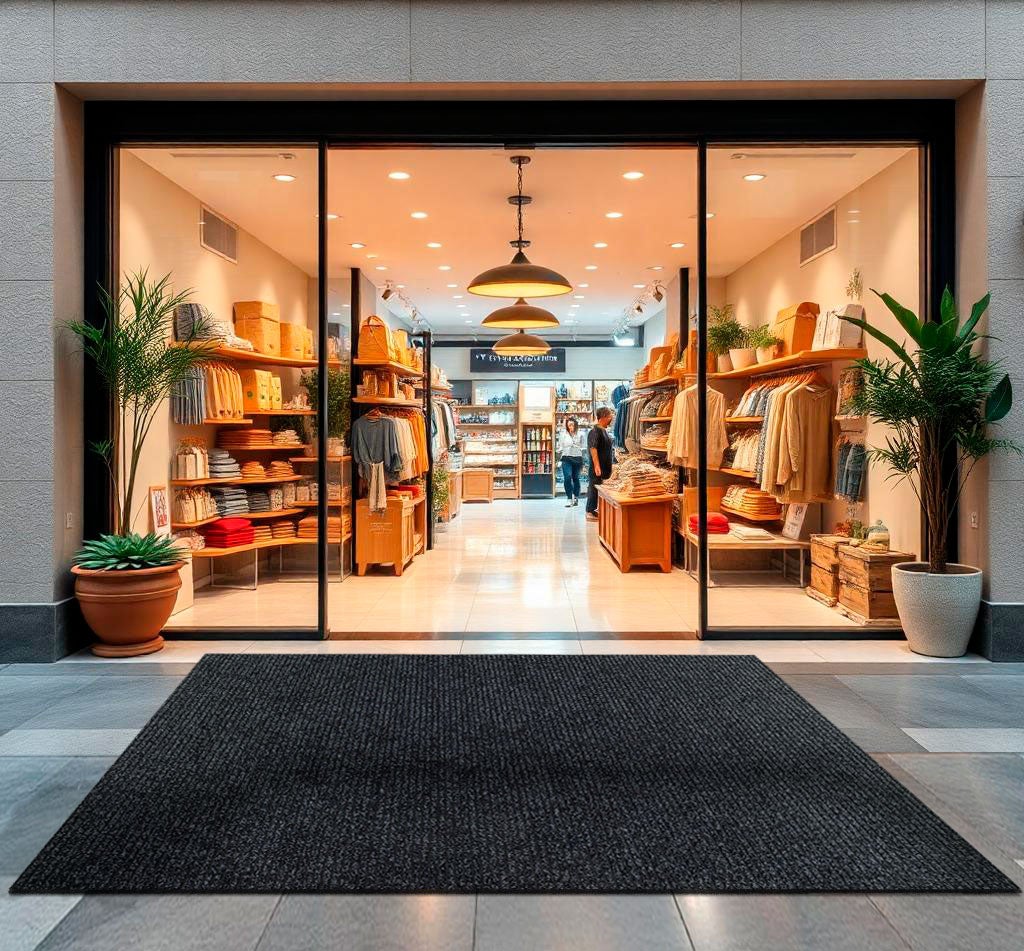 Felpudo Multi-Tamaño , Barros, Alfombras Tadi & Imperio 1979, Antracita, 100x100 cm - 5