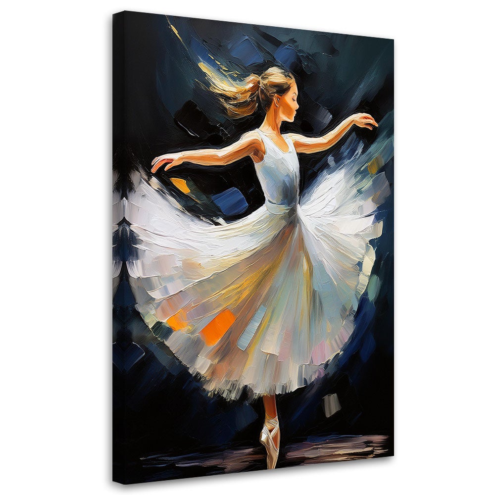 Obraz na płótnie, Baletnica Taniec Muzyka 40x60