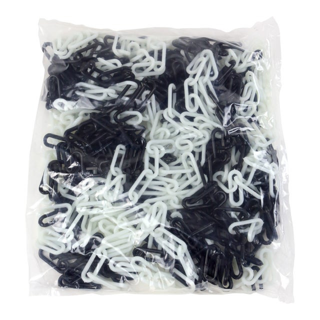 Chaîne Ø 8mm x 25m Noir/Photoluminescent en sac - SIGNAL - 1823624
