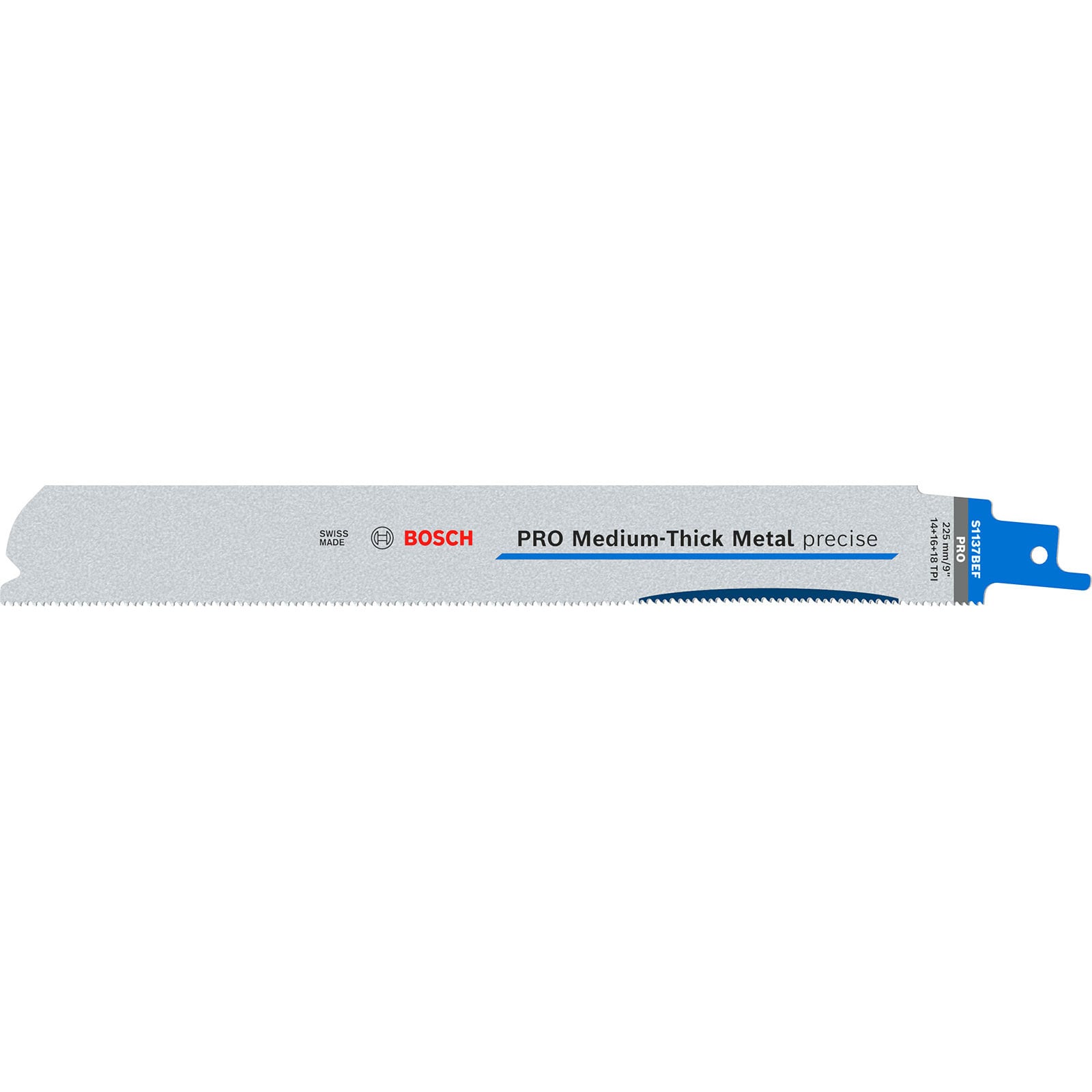 Bosch PRO Medium-Thick Metal precise S1137BEF Brzeszczot 1,1 x 25 x 225 mm 5 szt. - 2608658994