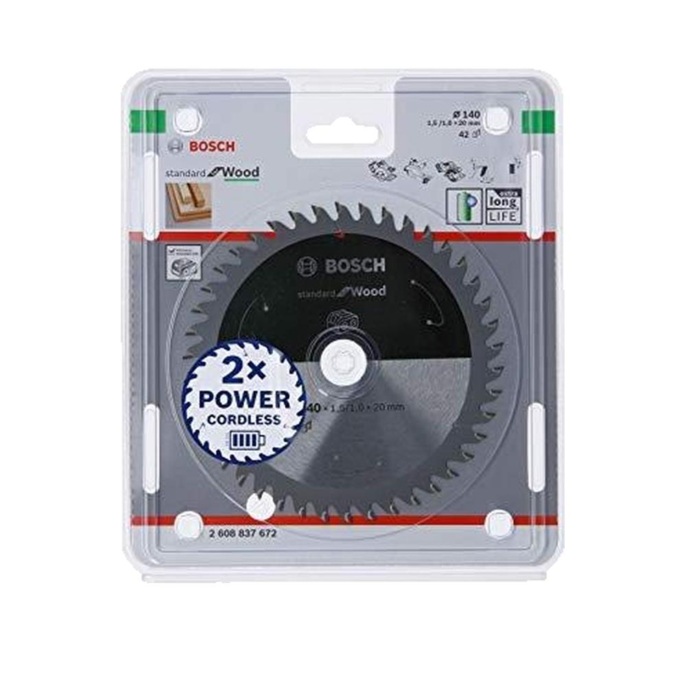 Tarcza do piły Bosch Standard for Wood 140 mm 42 zęby z węglika