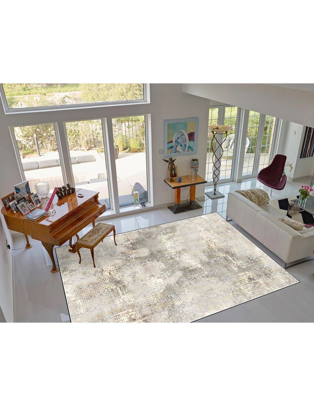 Tapiz TENA Beige, 120x180 - 2