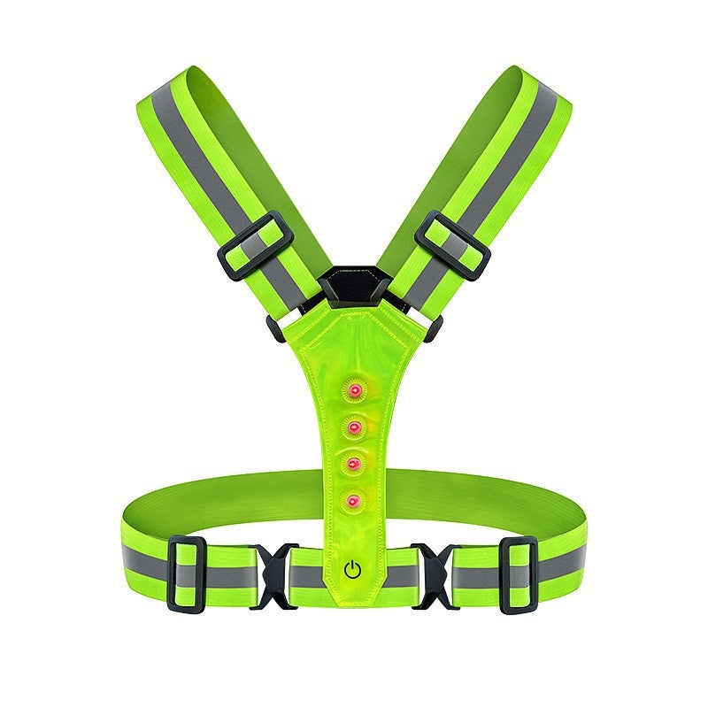 JNUYISW Gilet Réfléchissant Haute Visibilité – Léger 140g, Ajustable 70-160cm, Porte Téléphone 8 Pouces, Running/vélo
