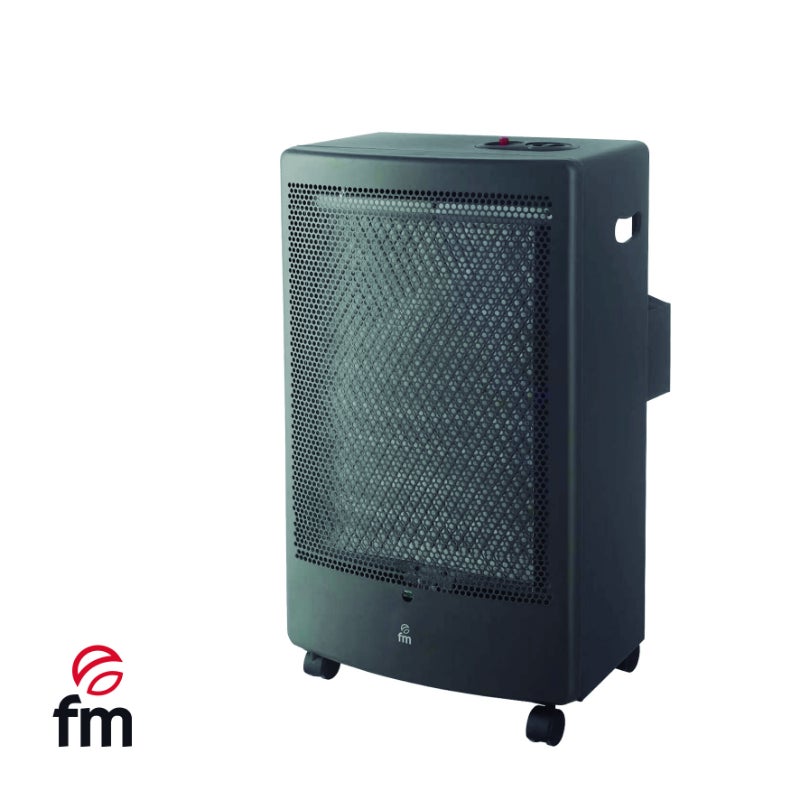 Fm Calefacción Estufa Fm Katal-30 Catalitica 3000W Negra , Leroy Merlin