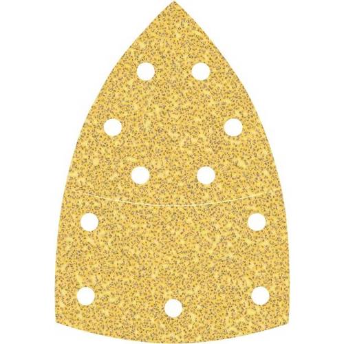 Bosch Lot De 50 Feuilles Abrasives Pour Ponceuse Multifonction – Grain 80 – 150 X 100 Mm – Réf. 2608901642