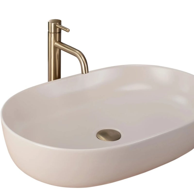 Umywalka Nablatowa Rea Cleo 61 Beżowy 60,5 X 41