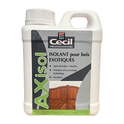 Isolant pour bois exotiques Cécil Professionnel AX ISOL 1 L — free download