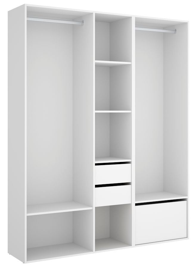 Vitrina Blanco Teevitrine Palazzo - Mueble Bar 80 Cm Madera Caoba