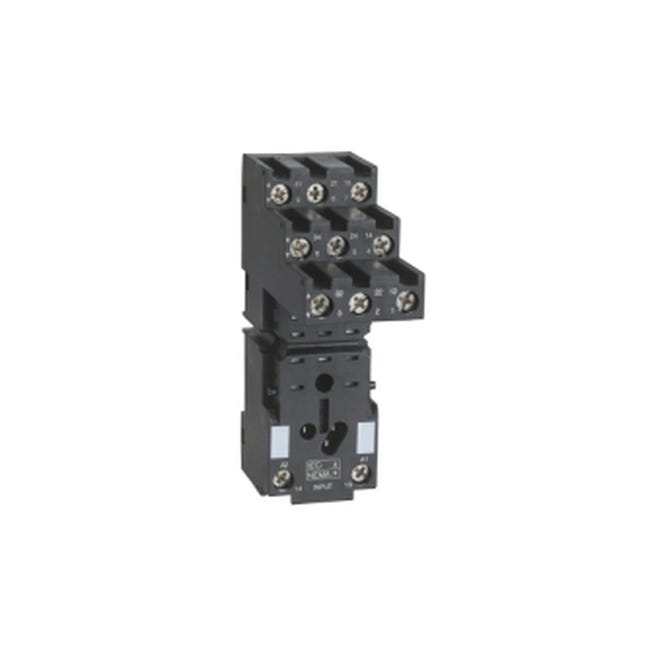 Schneider Electric Harmony Relay RXM - Embase Contacts Mixés RXZE2M114M - Raccord Connecteurs à Vis