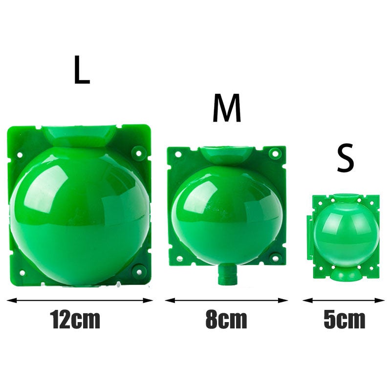 Dispositif d'enracinement de plantes réutilisable 6 pièces, accessoires de boule de propagation d'enracinement de jardinage (petit/vert) - 7